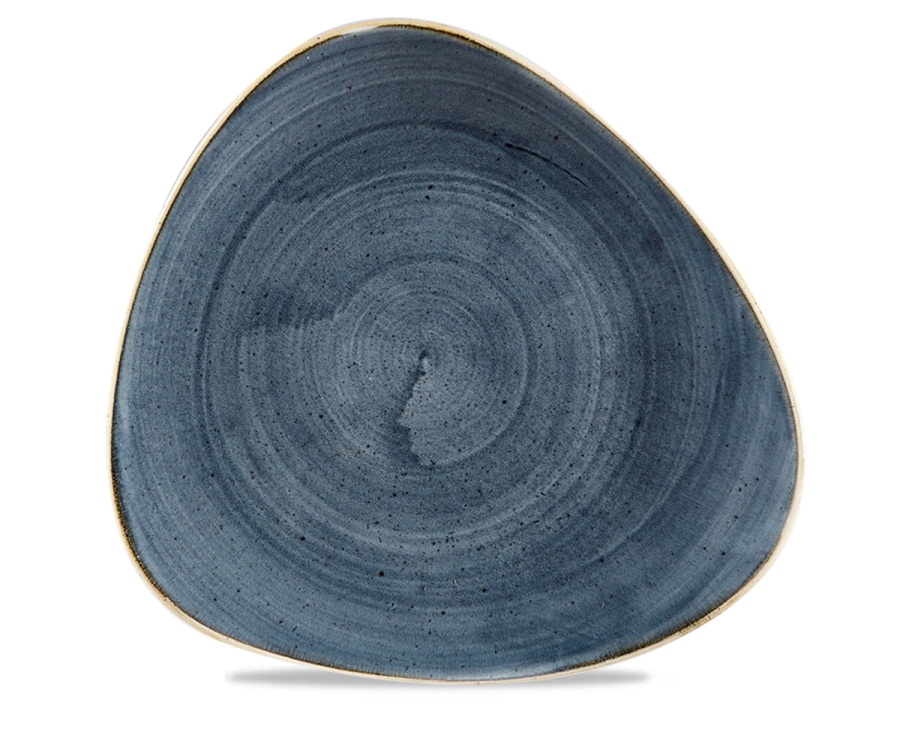 Churchill Stonecast Blueberry Lotus Plate 12
