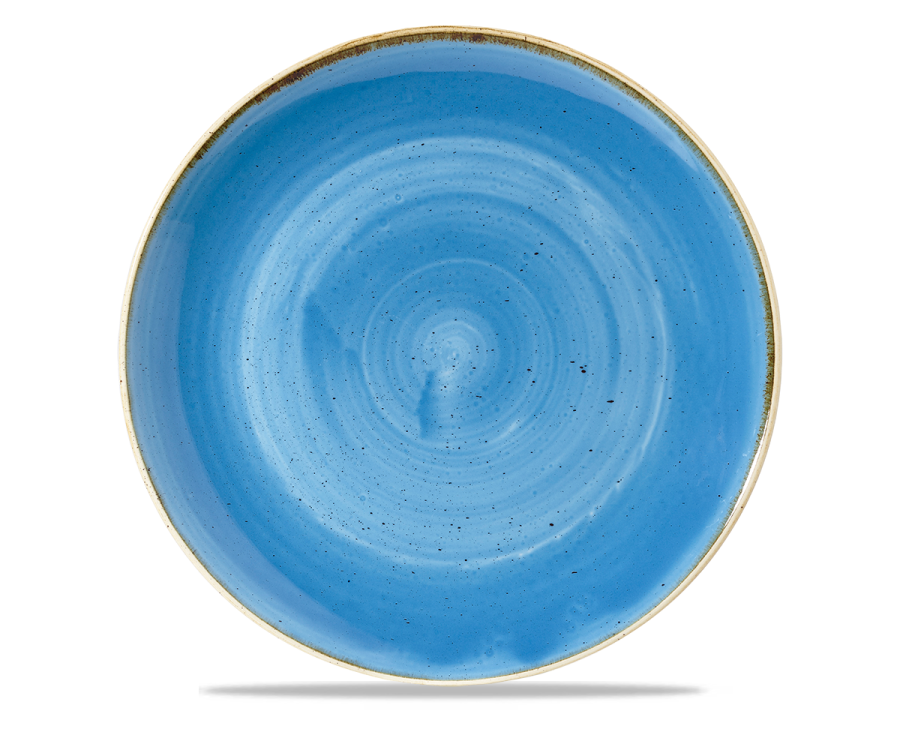 Churchill Stonecast Cornflower Blue Coupe Large Bowl 12