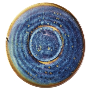 Genware Terra Porcelain Aqua Blue Saucer 11.5cm(Pack of 6)