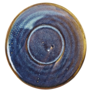 Genware Terra Porcelain Aqua Blue Saucer 14.5cm(Pack of 6)