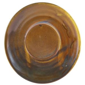 Genware Terra Porcelain Rustic Copper Saucer 14.5cm(Pack of 6)