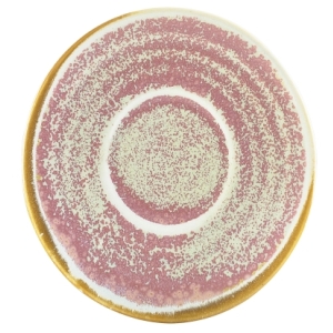 Genware Terra Porcelain Rose Saucer 11.5cm(Pack of 6)