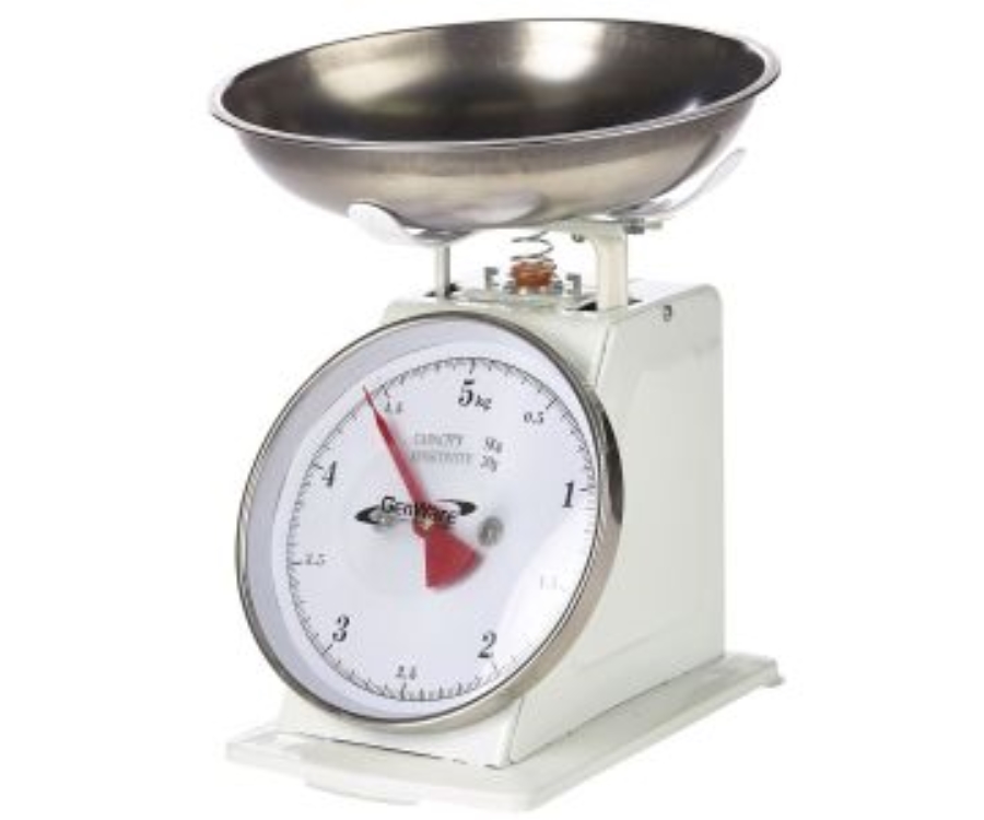 Genware Analogue Scales 5kg Graduated in 20g