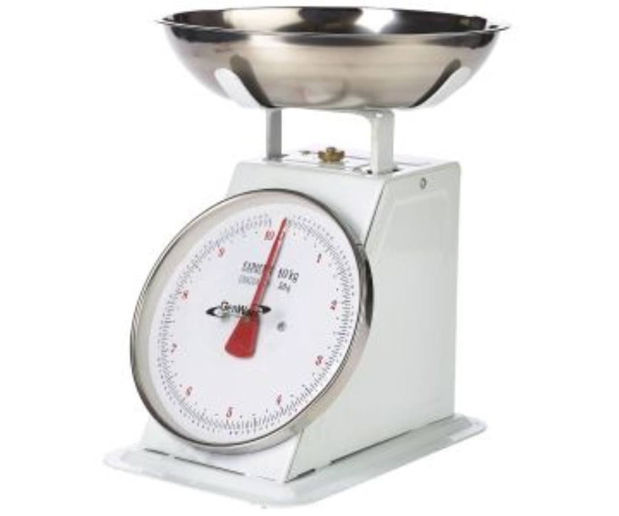 Genware Analogue Scales 10kg Graduated in 50g
