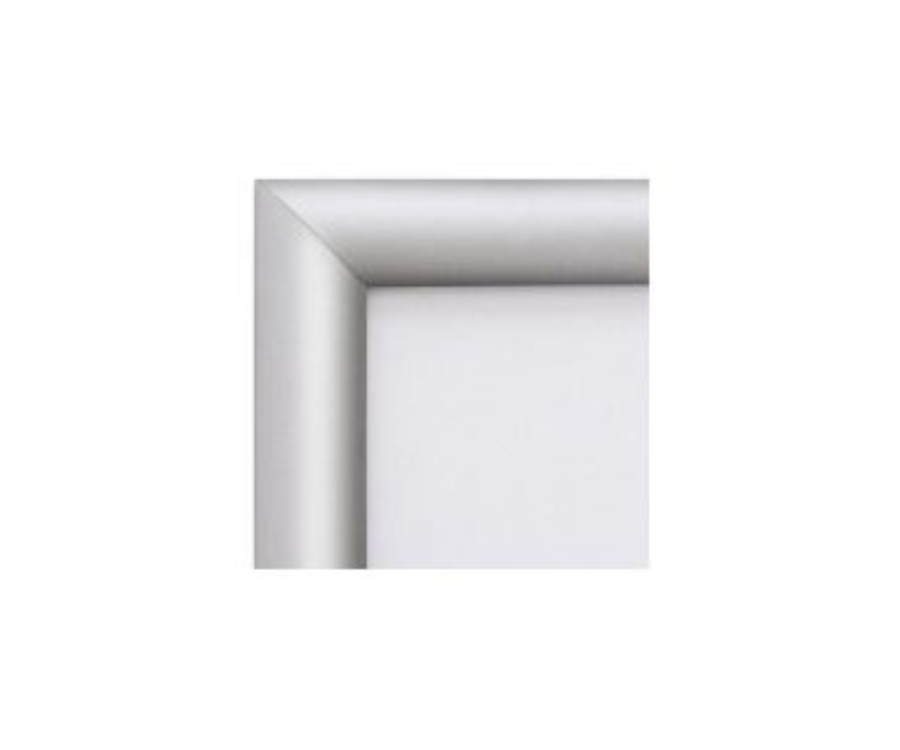 Genware Silver A4 Snap Frame