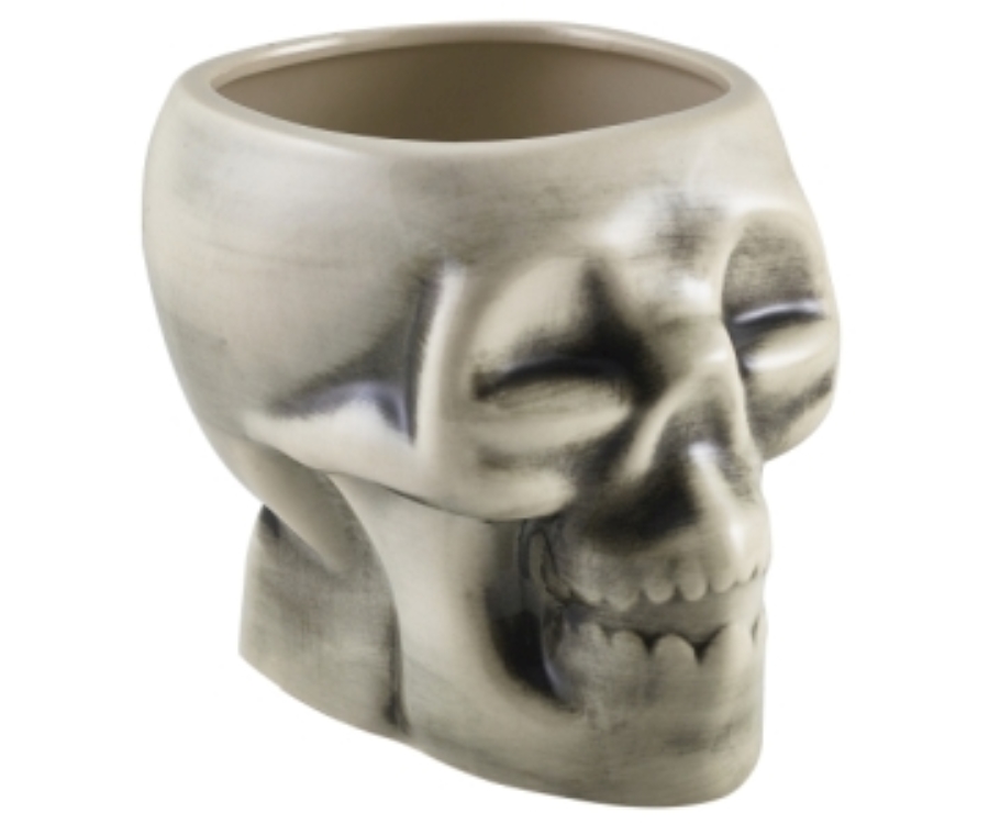 Genware White Skull Tiki Mug 80cl/28.15oz(Pack of 6)