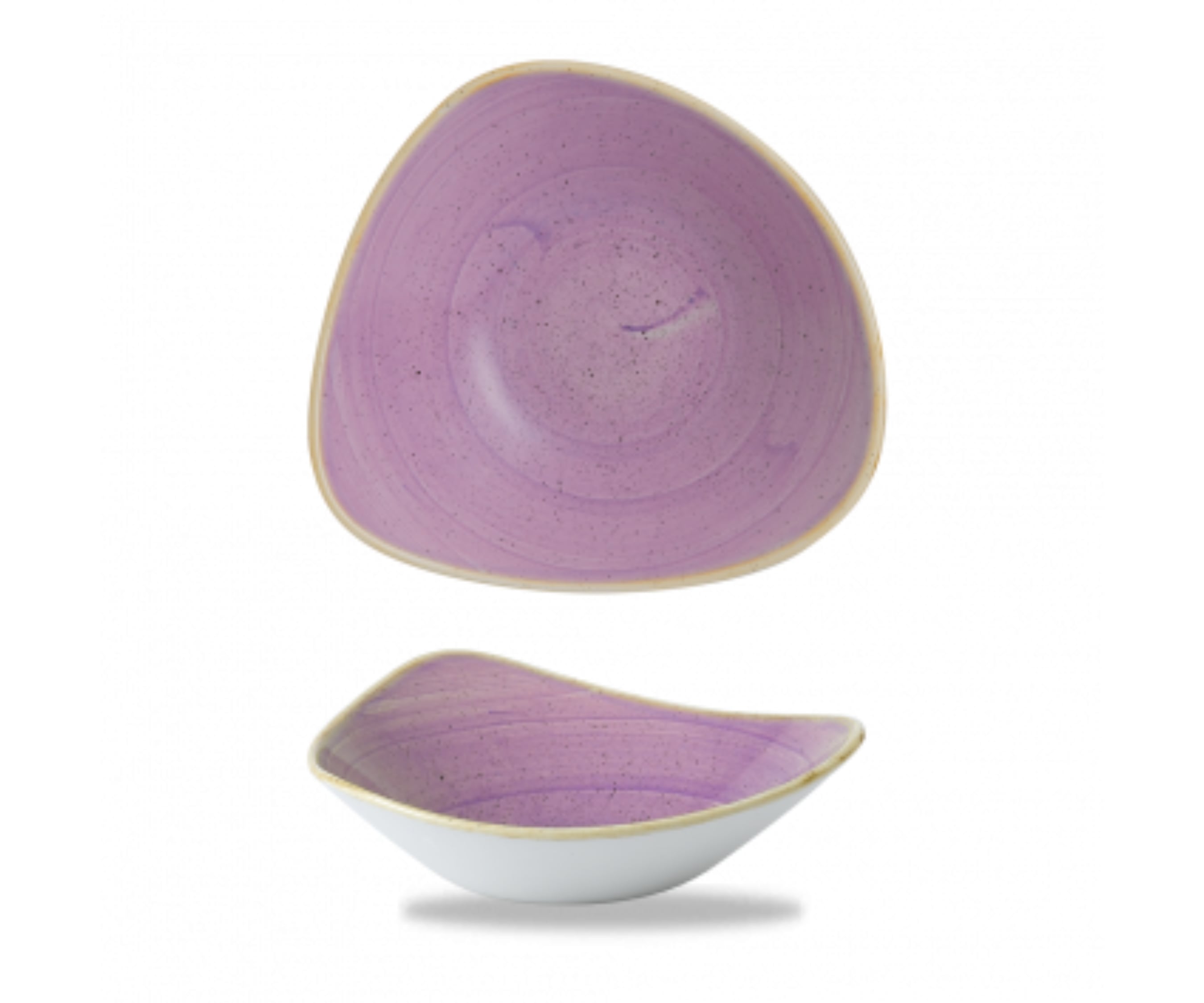 Churchill Stonecast Lavender Lotus Bowl 9