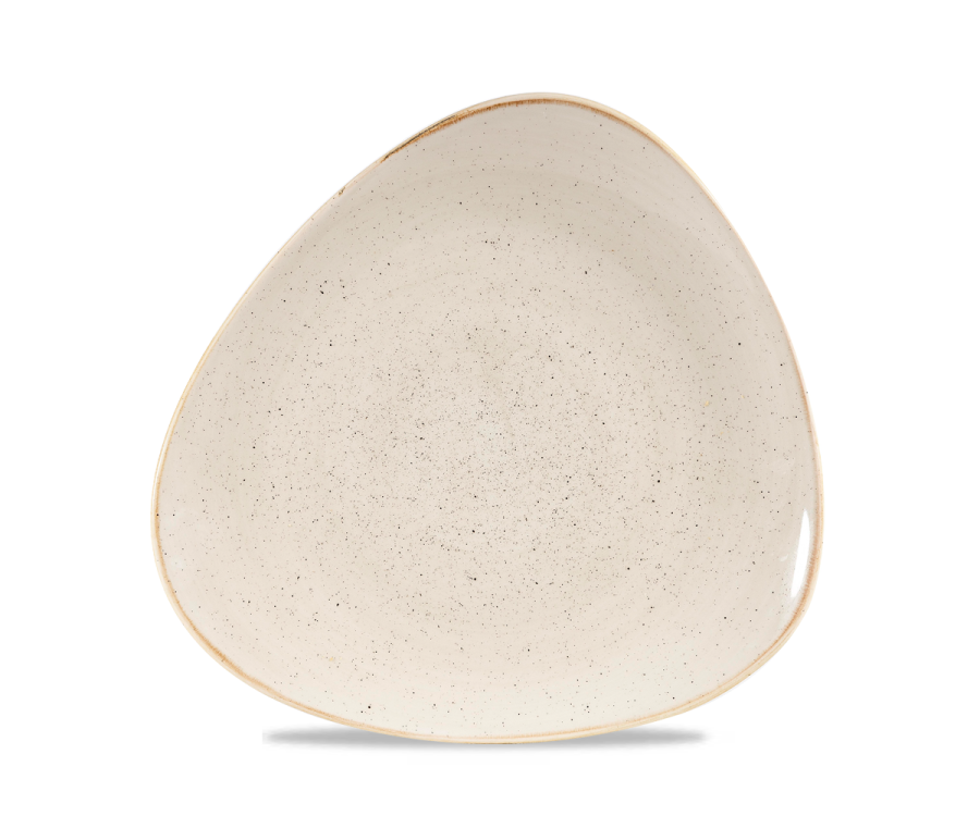 Churchill Stonecast Nutmeg Cream Lotus Plate 10