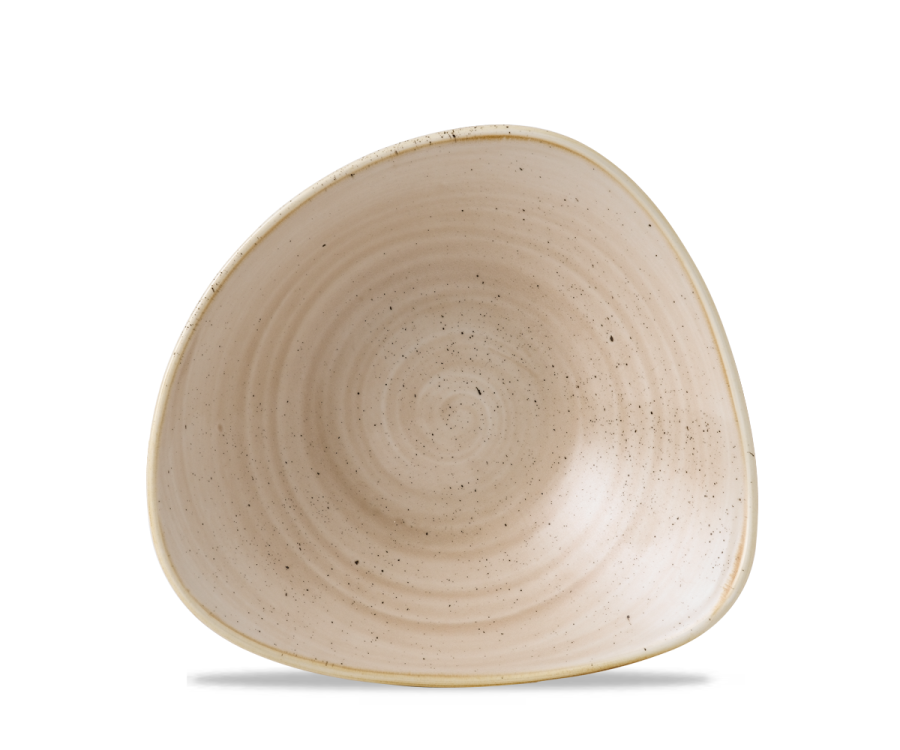 Churchill Stonecast Nutmeg Cream Lotus Bowl 9