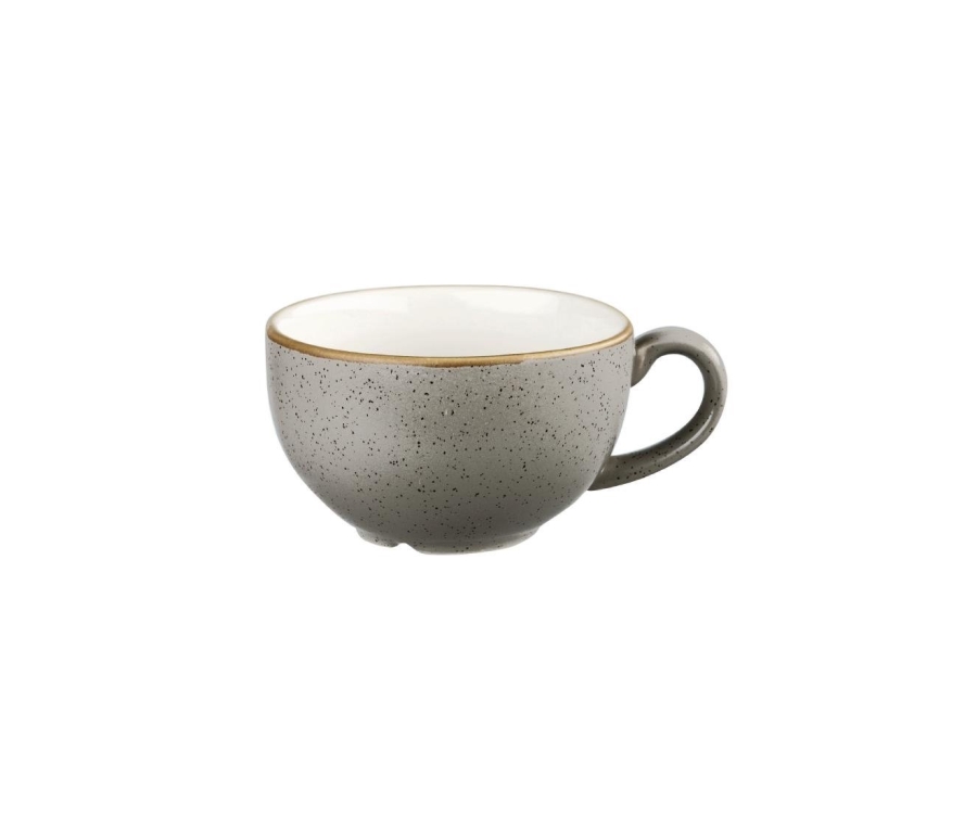 Churchill Stonecast Grey Cappuccino Cup 12Oz(Pack of 12)