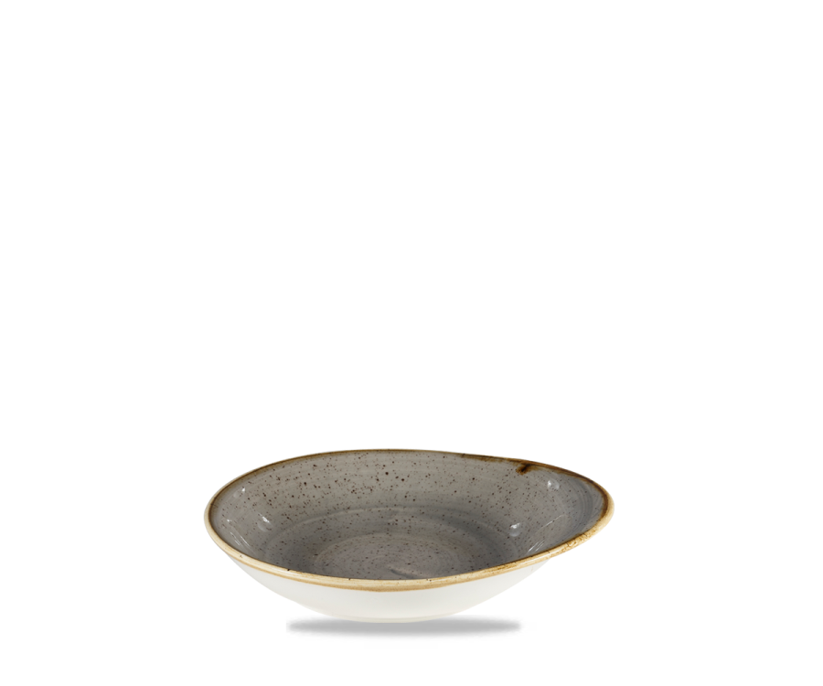 Churchill Stonecast Grey Round Dish 6 3/8X5 5/8