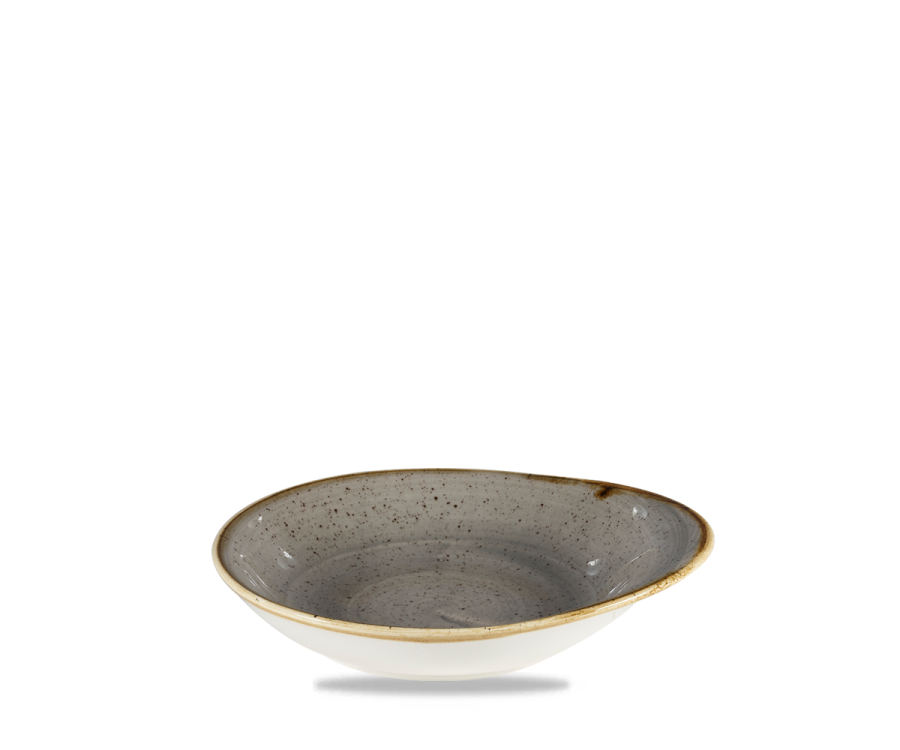 Churchill Stonecast Grey Round Dish 7 2/8X6.5