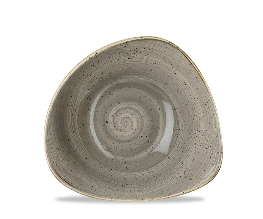 Churchill Stonecast Grey Lotus Bowl 7