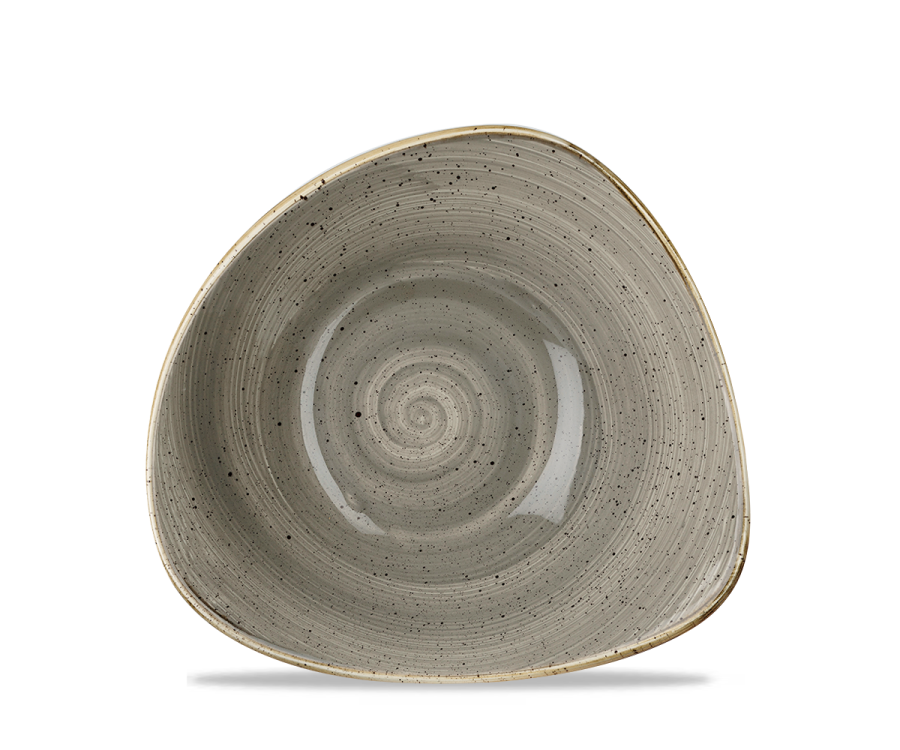Churchill Stonecast Grey Lotus Bowl 9