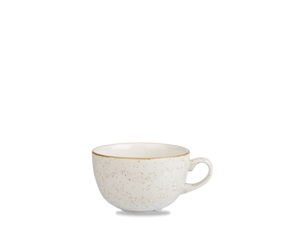 Churchill Stonecast Barley White Cappuccino Cup 17.5Oz(Pack of 6)