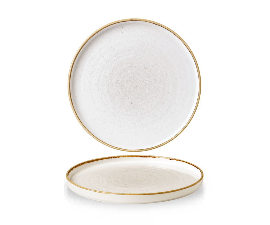 Churchill Stonecast Barley White Walled Plate 10 2/8