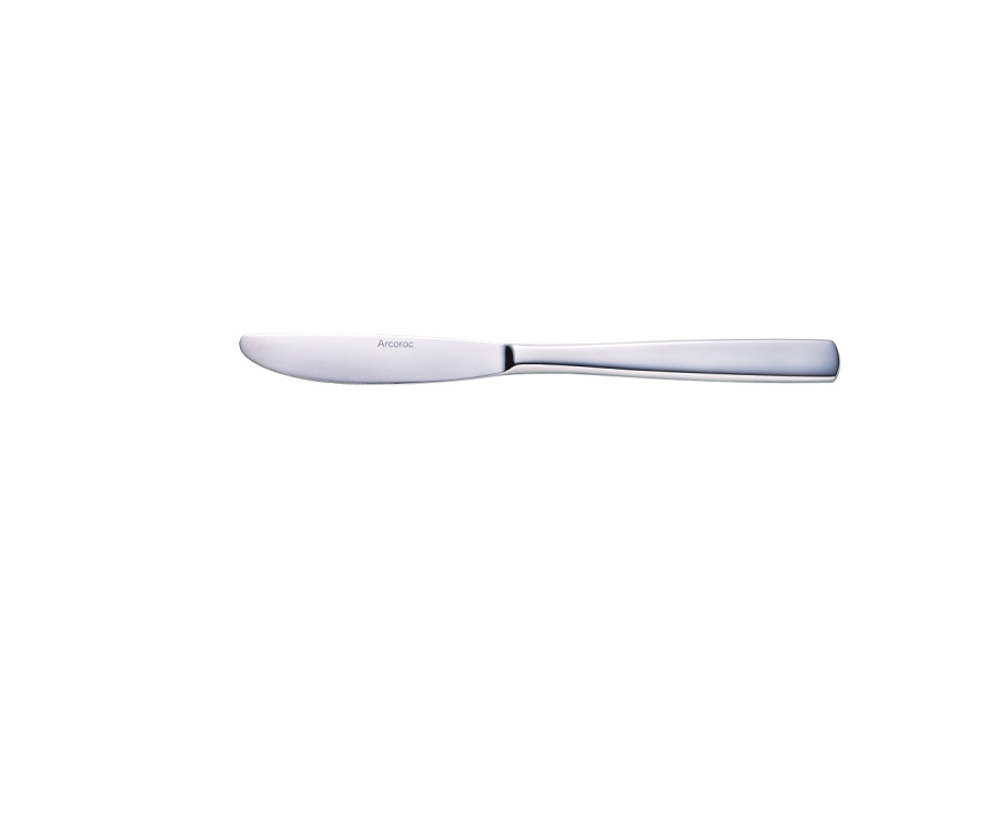 Arcoroc Vesca Dinner Knife 18/10 (Solid Handle)(Pack of 12)