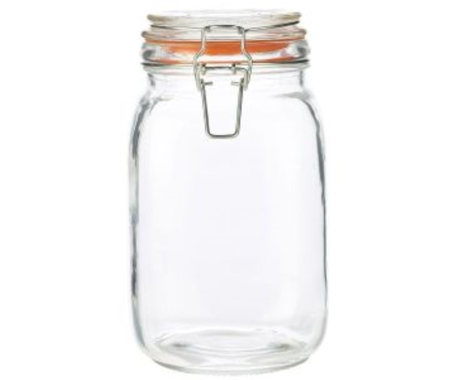 Genware Glass Terrine Jar 1.5L(Pack of 6)