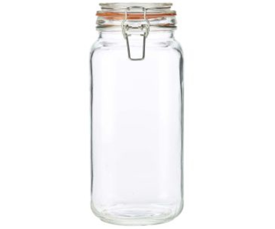 Genware Glass Terrine Jar 2L(Pack of 6)