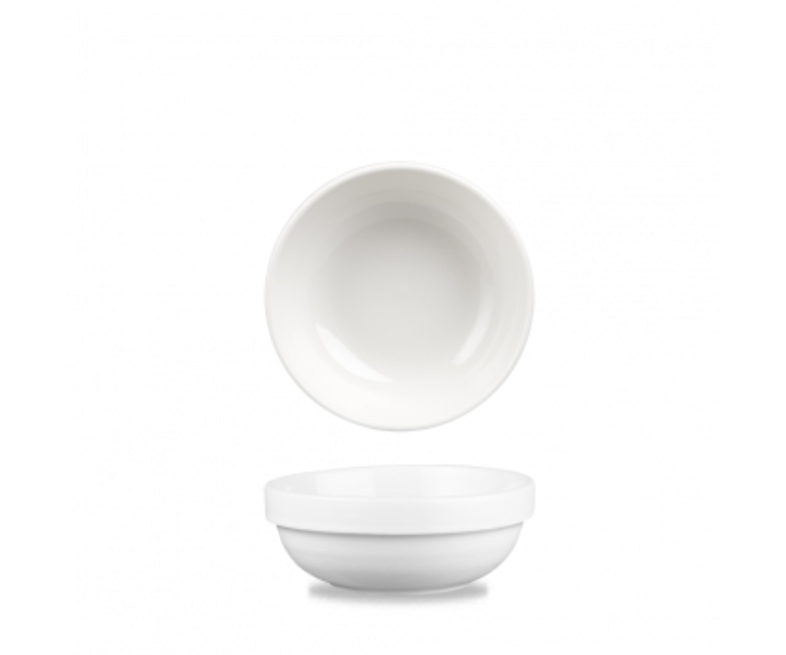 Churchill White Profile Stacking Bowl 10oz (Pack of 6)