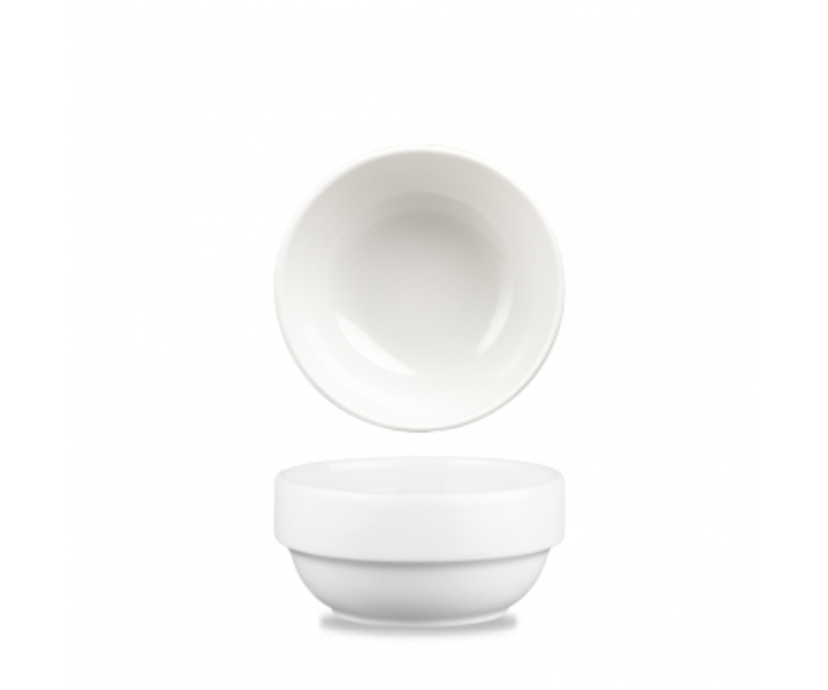 Churchill White Profile Stacking Bowl 12.6oz (Pack of 6)