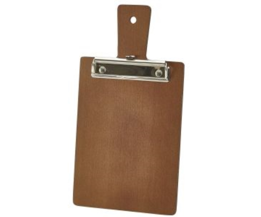 Genware Wooden Menu Paddle Board A5 30.5 x 16 x 0.6cm