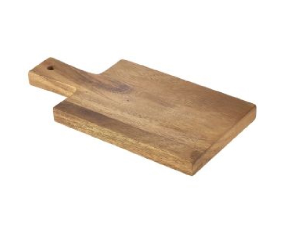 Genware Acacia Wood Paddle Board 28 x 14 x 2cm