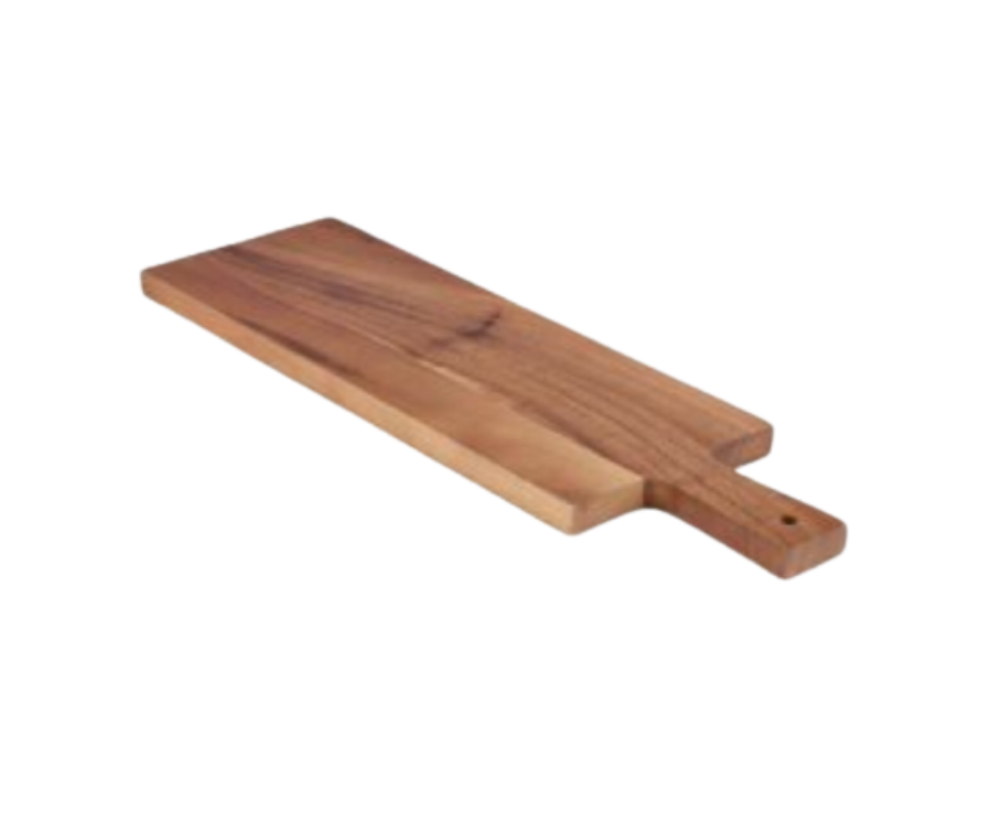 Genware Acacia Wood Paddle Board 38 x 15 x 2cm