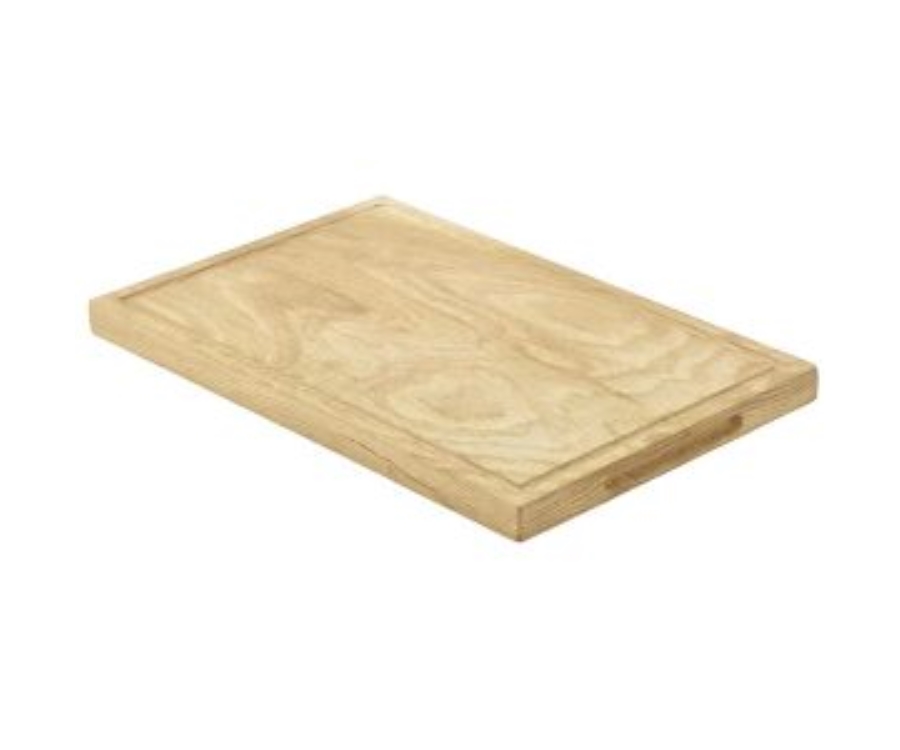 Genware Oak Wood Serving Board 34 x 22 x 2cm