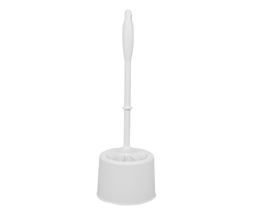 SYR Toilet Brush with Open Bowl Complete White