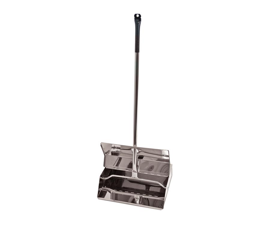 SYR Stainless Steel Lobby Dustpan and Brush Complete(Pack of 6)