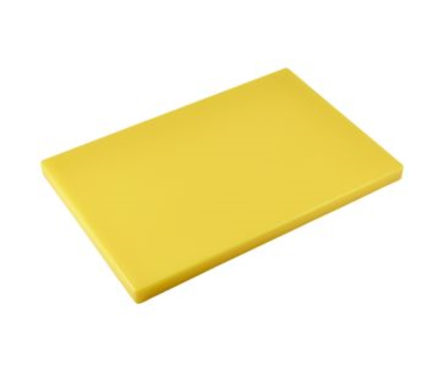 GenWare Yellow Low Density Chopping Board 18 x 12 x 1