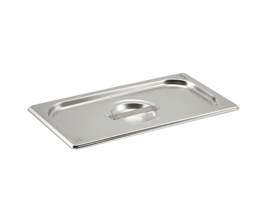 Genware Stainless Steel Gastronorm Pan Lid 1/3