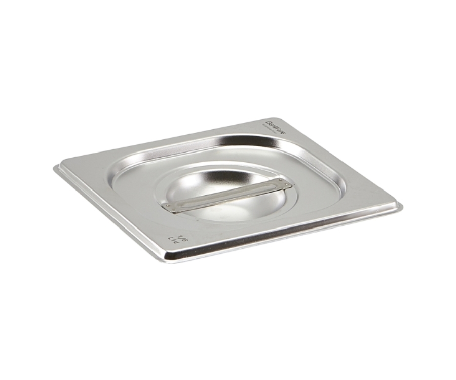 Genware Stainless Steel Gastronorm Pan Lid 1/6