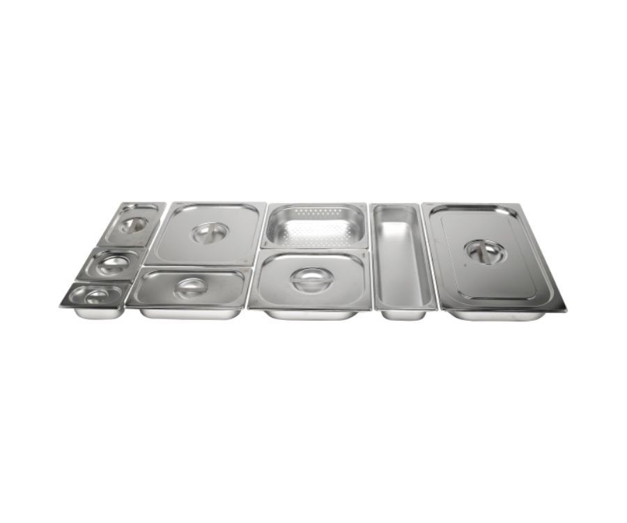 Genware Stainless Steel Gastronorm Lid 1/9