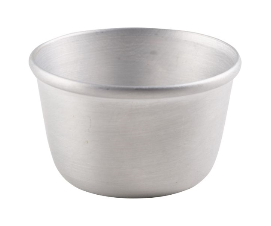 Genware Aluminium Pudding Basin 105ml